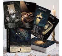 TEMU Carte Oracle Risposte ': da 55 Carte e Libro Guida per ai Registri della Tua | Trova lo Scopo della Vita, Comprendi le Passate e Ricevi Guida Spirituale
