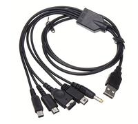 TEMU Cavi di ricarica USB da uno a adatti per /Nintendo DS Lite/2DS/3DS/ Advance SP/PSP | Compatibili i modelli XL/LL | Linea di ricarica veloce per più dispositivi