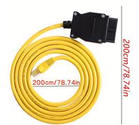 TEMU - Cavo ENET OEM per programmazione BMW G I | Compatibile con E SYS IST Cavo resistente | per attivazione Carplay, senza batteria