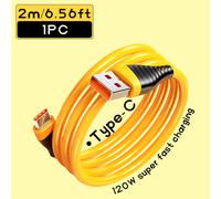 TEMU Cavo USB C Super Veloce da Ricarica e Trasferimento 120W 6A Tipo C da USB A a C Universale per Xiaomi, for Samsung, Oppo, Vivo, Huawei