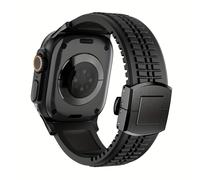 TEMU Cinturino in silicone da per Iwatch Ultra 2, Serie 10 da 49 mm, cinturino business da 46 mm compatibile con i modelli Apple Watch 9, 8, 7, 6, 5, 4 e SE nelle misure 45 mm e 44 mm.