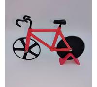 TEMU Coltello per pizza a forma di bicicletta, 1 pezzo, coltello a rullo per pizza, coltello a rotella per pizza, coltello per tagliare tagliapizza