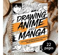 TEMU Come disegnare anime e : una guida completa per principianti per diventare un dei da zero, padroneggiare le e creare personaggi originali