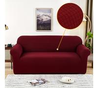 TEMU Copridivano Jacquard Elasticizzato Rinforzato, Copertura Completa per con Braccioli, Elastico Antipolvere per Tutto il , Copridivano Rimovibile e Lavabile a , per Famiglie con Animali Domestici