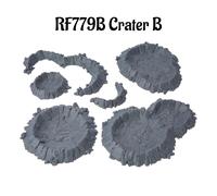 TEMU Crater Miniature Set per Tavolo da Gioco RPG - Effetti Esplosivi Realistici - Accessori per di - per Collezionisti e Giocatori di Miniature - Oggetti di per Tattiche Fantasy