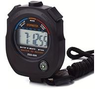 TEMU Cronometro sportivo digitale multifunzione - per , allenamento , con sveglia, timer countdown, termometro e memoria giro, per allenamento sportivo, all' e timing