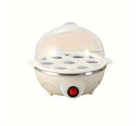 TEMU Cuociriso , Monolivello per 7 Uova, Funzione di Spegnimento Automatico, per Cuocere Uova e Verdure, Riscalda Efficacemente le Uova, Dispositivo per Cuocere le Uova, Mini Vaporiera per Uova