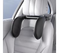 TEMU Cuscino Regolabile per Poggiatesta Auto per Dormire di - Aiuto per il Sonno nei Viaggi Lunghi con Gancio di Stoccaggio e Scatola per Aromaterapia