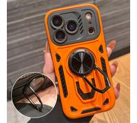 TEMU Custodia 2 in 1 Anticaduta 360° con Supporto ad Anello, Bumper Antishock per iPhone 17 Pro 17 16 15 14 Plus 13 12 Pro Max 11, , Antiscivolo, Protezione Posteriore