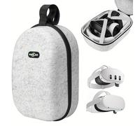 TEMU Custodia da Viaggio Sarlar Compatibile con 3/Quest 2 e Accessori/Apple , Custodia Generica con per / e Tutte le Fascie Elite con Batteria, Adattabile a Quest 2 e Quest 3