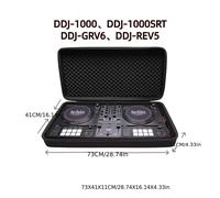TEMU Custodia digitale adatta per controller DDJ-, 400 SR2, SX, 800, 1000, DDJ-1000SRT, FLX6, GRV6 e XDJ-RR, attrezzatura DJ