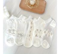 TEMU di calzini da donna in mesh e traspirante con un design e casual. Questi simpatici calzini invisibili a barca per e l'estate, adatti per l'uso e gli sport all'.