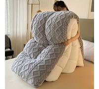 TEMU di Taffetà Lusso - , e Caldo per Tutte - Lavabile in Lavatrice, per Camera da Letto, Camera degli Ospiti e Uso Alberghiero