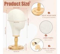 TEMU di Testa per Esposizione di con Base in