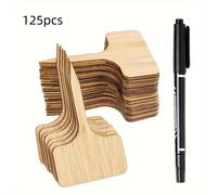 TEMU Etichette per piante, marcatori per piante da giardino, etichette per piante a forma di T con un marker , da giardino impermeabile per piante da giardino esterno che misurano 3.9"X2.4"