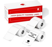 TEMU Etichette Termiche Phomemo per Stampante Etichette M110/M221/M220/M120/, Carta Termica Autoadesiva Quadrata , Etichette Termiche, 1.18" X 0.79" (30X20Mm), 320 Etichette/Rotolo, su