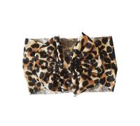 TEMU Fascia per capelli da bambino 1 pz con stampa leopardata e