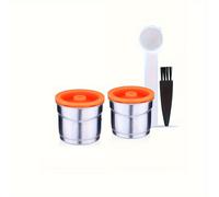 TEMU Filtro per Caffè Riutilizzabile in Acciaio Inossidabile per Macchine Illy Y3.2 & - Accessorio per Capsule Ricaricabili Qualità, Filtro per Caffè Riutilizzabile, Tamper per Capsule