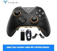 TEMU Flydigi 5 Pro Controller da Gioco Wireless per pz, Controller per Telefono Cellulare, Compatibile con Nintendo Switch 2 / Steam / Tablet, 3ms, Joystick e 40-100g, Versione Disponibile