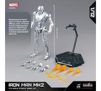 TEMU Fondjoy Original Iron for Man 1/12 MK2 Assemblata Marvel Tony Stark Action Figure Giocattolo da Regalo