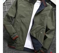 TEMU Giacca da reversibile a maniche lunghe con , stile utility, , casual, con zip, facile da appendere, cappotto con alla coreana, abbigliamento -inverno