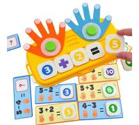 TEMU Gioco di con conto dei e blocchi numerici, materiali manipolativi matematici per bambini 3-5 anni, giocattoli educativi, materiale scolastico, regali di compleanno per bambini e bambine