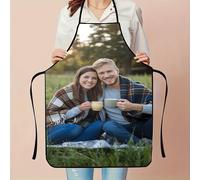 TEMU Grembiule personalizzato con foto, 1 pezzo, design 2D, elegante, come regalo per il Ringraziamento, disponibile nelle misure (19X27 pollici, 23X31 pollici), per la cottura e le attività