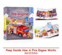 TEMU Guarda Come Funziona un Camion dei | Esplorazione Interattiva 3D con Pannelli Rialzabili | Apprendimento STEM per Bambini | per la di a Dormire | Realizzato da LACHILLY