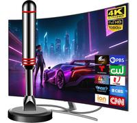 TEMU Indoor 2025 Aggiornata, Antenna Digitale per Smart TV per , Antenna HDTV Indoor a Supporta 4K 1080P