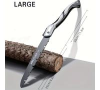 TEMU Industriale Pieghevole AIRAJ - 3 Misure Diverse | Antiscivolo e Durevole | Utensile da Taglio Manuale per Disboscamento e Potatura | da Esterno