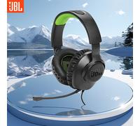 TEMU JBL Storm Quantum100X cuffie over-ear cablate con microfono, leggere e pieghevoli, design anti-groviglio, adatte per smartphone, tablet, dispositivi MP3/4 e headsets da gaming