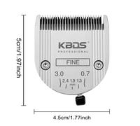 TEMU KBDS Professionale Pet Regolabile Clipper per Toelettatura Cani Lame Compatibili con WAHL Professionale Pet Blade , , Chromado, Creativa, Figura Pet, Clipper per Cani e