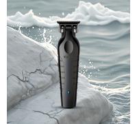 TEMU Kemei Tagliacapelli Elettrico KM-2299 Tagliacapelli Professionale Design Salone Parrucchiere Set Taglio Capelli Potente Incisione Tagliacapelli Elettrico Ricarica USB Confezione Regalo