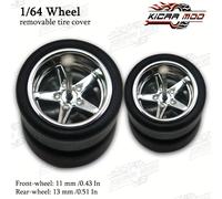 TEMU KICARMOD 1/64 Modellino Statico Auto, Modificato, Serie Assale a . Singolarmente, Un Per Set, Uno Grande e Uno Piccolo, Un Set di Due di Ruote, Auto. è Stampato a