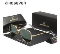 TEMU Kingseven Occhiali da Pilota Classici per e Donne, Stile Unisex per Attività, Feste e Accessori Fotografici, Regali Divertenti per Natale