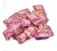 TEMU Kit Preparazione Unghie Press On da 15 Pezzi, 75 Accessori Monouso per Manicure con Lima, Buffer, Adesivi, Bastoncino e Borsa Olografica per Unghie di e Piedi, per Negozi di Nail Art