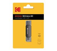 TEMU Kodak 4-In-1 Lettore di Schede USB3.0 e Adattatore Universale Type-C Adattatore Multifunzionale per Scheda SD e Micro per Scheda SD