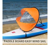 TEMU KOETSU Kit Vela Windpaddle & Popup Kayak con Finestra - di Vela e Remo, Vela Portatile per Laghi, Fiumi, Oceani - Compatibile con Kayak, Canoe, Piccole Barche (Uso)