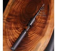 TEMU La canna da pesca retrattile è un'ultra- e mini canna da pesca portatile da viaggio. È 100% in carbonio tonalità M e adatta per la pesca in ambienti come acqua , acqua , fiumi, e laghi.