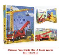 TEMU la di un gru - un libro di ingegneria interattivo per bambini | Educazione STEM per bambini dai 3 anni in su | per storie della e di genitore-figlio