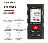 TEMU Laser Precisione SNDWAY, Metro Digitale con Batteria e Accuratezza al