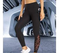 TEMU Leggings Yoga Donna a Vita con Glutei e Controllo - Pantaloni da Allenamento Lunghi per Palestra, Pilates - Abbigliamento Sportivo Traspirante, Collant Opachi Non Trasparenti (/)