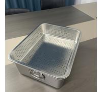 TEMU Lettiera per in Acciaio Inossidabile a con - Facile da Pulire & Separazione Asciutta, Design Rettangolare, Lettiera in Acciaio Inossidabile, Forma Rettangolare