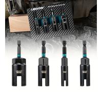 TEMU LIBRATON Set avvitatori per dadi a croce, inserti per dadi a croce di dimensioni , 12 mm, 15 mm e 18 mm, con codolo esagonale da 1/4 di pollice per l'installazione di bulloni a gancio