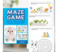 TEMU Libro da disegno a da 32 , un divertente libro da disegno a per bambini, un libro di attività interattivo a che migliora il controllo e il , contenente schemi di animali/veicoli/piante/cibo, ecc.