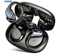 TEMU LIFEBEE Nuovi Auricolari Wireless per , Cuffie Wireless con Ganci per le Orecchie, Suono Puro , Cuffie Over Ear con -LED, Cuffie con Cancellazione del Rumore e Microfono Integrato