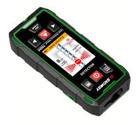 TEMU Localizzatore di montanti con laser 120M, display LCD HD, rilevatore di montanti, localizzatore di fasci, rilevatore di AC in legno e metallo, misuratore di distanza laser
