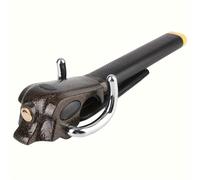 TEMU Lucchetto Pieghevole per Volante Auto - Dispositivo di Antifurto Chiavi, di Alluminio, Design e Maggiore del Veicolo, Volante Auto