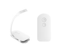 TEMU Luce da LED Shenzhi Tech con Clip - Regolabile, Portatile e Ricaricata via USB, 3 Livelli di Intensità Luce + 3 Temperature a Scelta. per Decorazione della o Casa