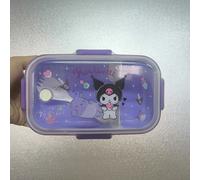 TEMU Lunch Box Giapponese in Plastica Autorizzata Sanrio con Hello Kitty, Perfetta per Lavoratori d'Ufficio, con una Lunch Box Kuromi